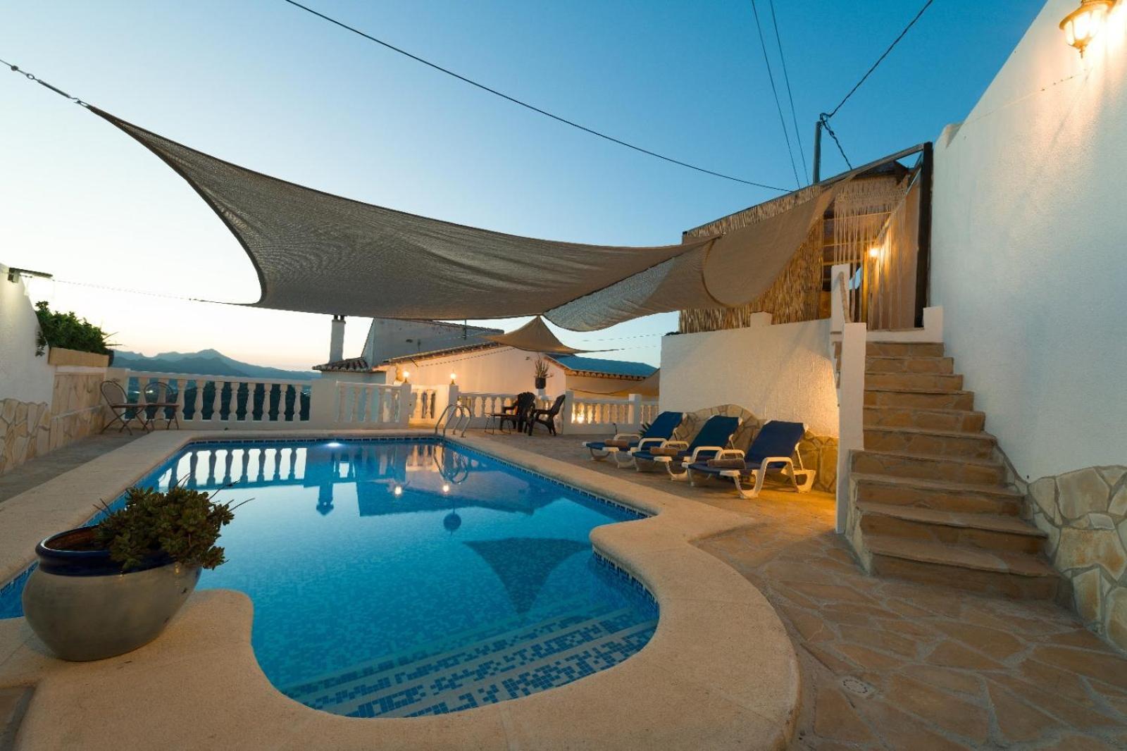 Villa Casa Joli In Oliva With Private Pool And Stunning Views Bagian luar foto